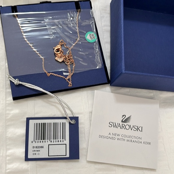 Swarovski Duo Infinity Necklace - Picture 7 of 9